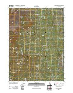 West of Kephart California Historical topographic map, 1:24000 scale, 7.5 X 7.5 Minute, Year 2012