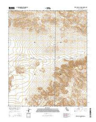 West of Leach Spring California Current topographic map, 1:24000 scale, 7.5 X 7.5 Minute, Year 2015