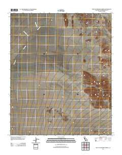 West of Mohawk Spring California Historical topographic map, 1:24000 scale, 7.5 X 7.5 Minute, Year 2012