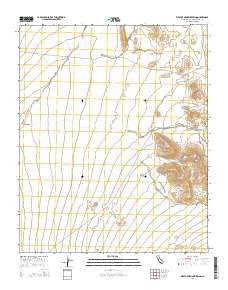 West of Mohawk Spring California Current topographic map, 1:24000 scale, 7.5 X 7.5 Minute, Year 2015