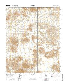 West of Nelson Lake California Current topographic map, 1:24000 scale, 7.5 X 7.5 Minute, Year 2015