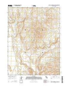 West of Snowstorm Mountain California Current topographic map, 1:24000 scale, 7.5 X 7.5 Minute, Year 2015