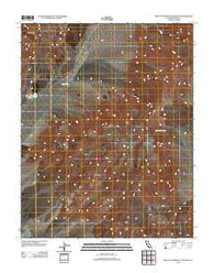 West of Teakettle Junction California Historical topographic map, 1:24000 scale, 7.5 X 7.5 Minute, Year 2012