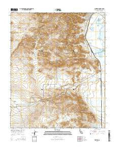Westend California Current topographic map, 1:24000 scale, 7.5 X 7.5 Minute, Year 2015