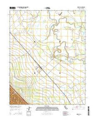 Westley California Current topographic map, 1:24000 scale, 7.5 X 7.5 Minute, Year 2015
