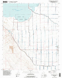 Westmorland West California Historical topographic map, 1:24000 scale, 7.5 X 7.5 Minute, Year 1992