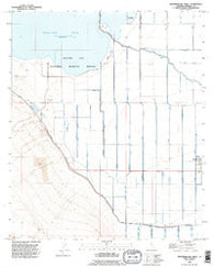 Westmorland West California Historical topographic map, 1:24000 scale, 7.5 X 7.5 Minute, Year 1992