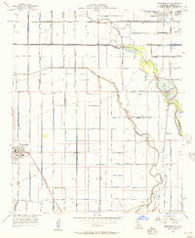 Westmorland California Historical topographic map, 1:24000 scale, 7.5 X 7.5 Minute, Year 1956