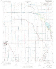 Westmorland California Historical topographic map, 1:24000 scale, 7.5 X 7.5 Minute, Year 1956