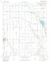 Westmorland California Historical topographic map, 1:24000 scale, 7.5 X 7.5 Minute, Year 1956