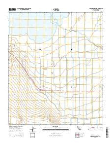 Westmorland West California Current topographic map, 1:24000 scale, 7.5 X 7.5 Minute, Year 2015