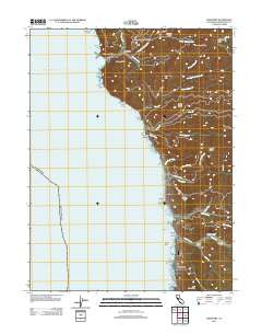 Westport California Historical topographic map, 1:24000 scale, 7.5 X 7.5 Minute, Year 2012