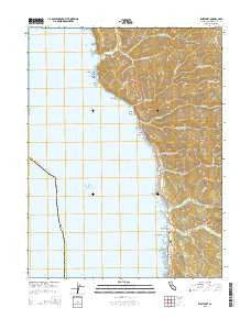 Westport California Current topographic map, 1:24000 scale, 7.5 X 7.5 Minute, Year 2015