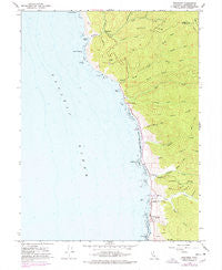 Westport California Historical topographic map, 1:24000 scale, 7.5 X 7.5 Minute, Year 1966