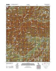 Westville California Historical topographic map, 1:24000 scale, 7.5 X 7.5 Minute, Year 2012