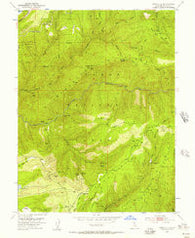 Westville California Historical topographic map, 1:24000 scale, 7.5 X 7.5 Minute, Year 1952