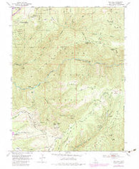 Westville California Historical topographic map, 1:24000 scale, 7.5 X 7.5 Minute, Year 1952
