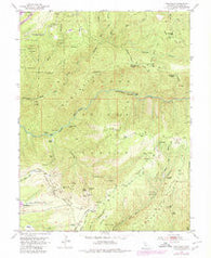 Westville California Historical topographic map, 1:24000 scale, 7.5 X 7.5 Minute, Year 1952