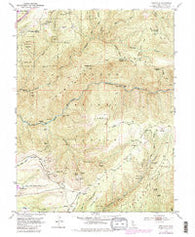 Westville California Historical topographic map, 1:24000 scale, 7.5 X 7.5 Minute, Year 1952