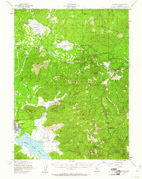 Westwood California Historical topographic map, 1:62500 scale, 15 X 15 Minute, Year 1955