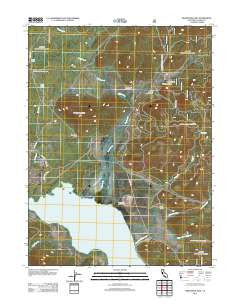 Westwood East California Historical topographic map, 1:24000 scale, 7.5 X 7.5 Minute, Year 2012