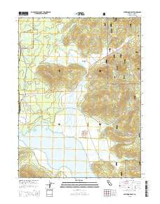 Westwood East California Current topographic map, 1:24000 scale, 7.5 X 7.5 Minute, Year 2015