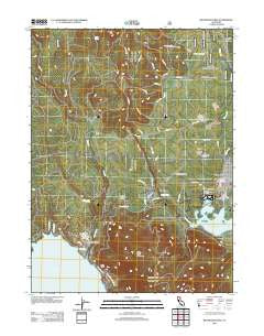 Westwood West California Historical topographic map, 1:24000 scale, 7.5 X 7.5 Minute, Year 2012
