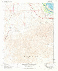Whale Mtn California Historical topographic map, 1:24000 scale, 7.5 X 7.5 Minute, Year 1971