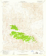 Whale Peak California Historical topographic map, 1:24000 scale, 7.5 X 7.5 Minute, Year 1959