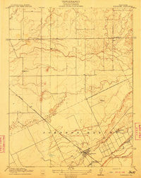 Wheatland California Historical topographic map, 1:31680 scale, 7.5 X 7.5 Minute, Year 1910