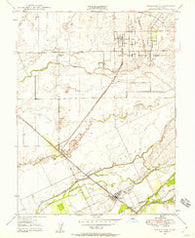 Wheatland California Historical topographic map, 1:24000 scale, 7.5 X 7.5 Minute, Year 1947