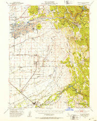 Wheatland California Historical topographic map, 1:62500 scale, 15 X 15 Minute, Year 1949