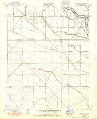 Wheatville California Historical topographic map, 1:24000 scale, 7.5 X 7.5 Minute, Year 1931