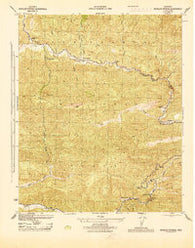 Wheeler Springs California Historical topographic map, 1:31680 scale, 7.5 X 7.5 Minute, Year 1944