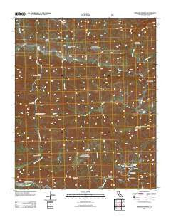 Wheeler Springs California Historical topographic map, 1:24000 scale, 7.5 X 7.5 Minute, Year 2012