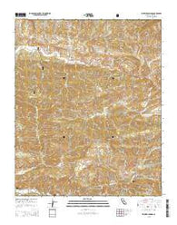 Wheeler Springs California Current topographic map, 1:24000 scale, 7.5 X 7.5 Minute, Year 2015