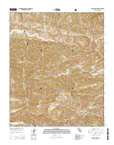 Wheeler Springs California Current topographic map, 1:24000 scale, 7.5 X 7.5 Minute, Year 2015