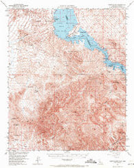 Whipple Mts California Historical topographic map, 1:62500 scale, 15 X 15 Minute, Year 1950