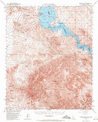 Whipple Mts California Historical topographic map, 1:62500 scale, 15 X 15 Minute, Year 1950