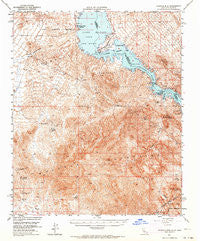 Whipple Mts California Historical topographic map, 1:62500 scale, 15 X 15 Minute, Year 1950