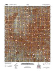 Whipple Mountains SW California Historical topographic map, 1:24000 scale, 7.5 X 7.5 Minute, Year 2012