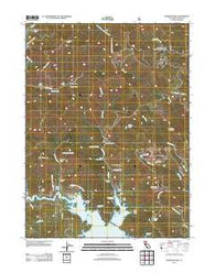 Whiskeytown California Historical topographic map, 1:24000 scale, 7.5 X 7.5 Minute, Year 2012