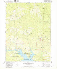 Whiskeytown California Historical topographic map, 1:24000 scale, 7.5 X 7.5 Minute, Year 1979