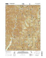 Whisky Bill Peak California Current topographic map, 1:24000 scale, 7.5 X 7.5 Minute, Year 2015