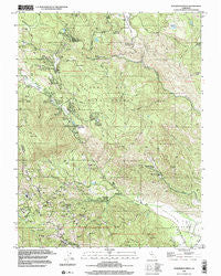 Whispering Pines California Historical topographic map, 1:24000 scale, 7.5 X 7.5 Minute, Year 1998