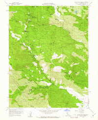 Whispering Pines California Historical topographic map, 1:24000 scale, 7.5 X 7.5 Minute, Year 1958