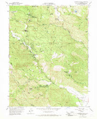 Whispering Pines California Historical topographic map, 1:24000 scale, 7.5 X 7.5 Minute, Year 1958
