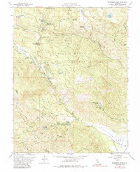 Whispering Pines California Historical topographic map, 1:24000 scale, 7.5 X 7.5 Minute, Year 1958