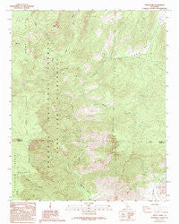 White Dome California Historical topographic map, 1:24000 scale, 7.5 X 7.5 Minute, Year 1987