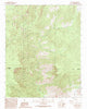 White Dome California Historical topographic map, 1:24000 scale, 7.5 X 7.5 Minute, Year 1987